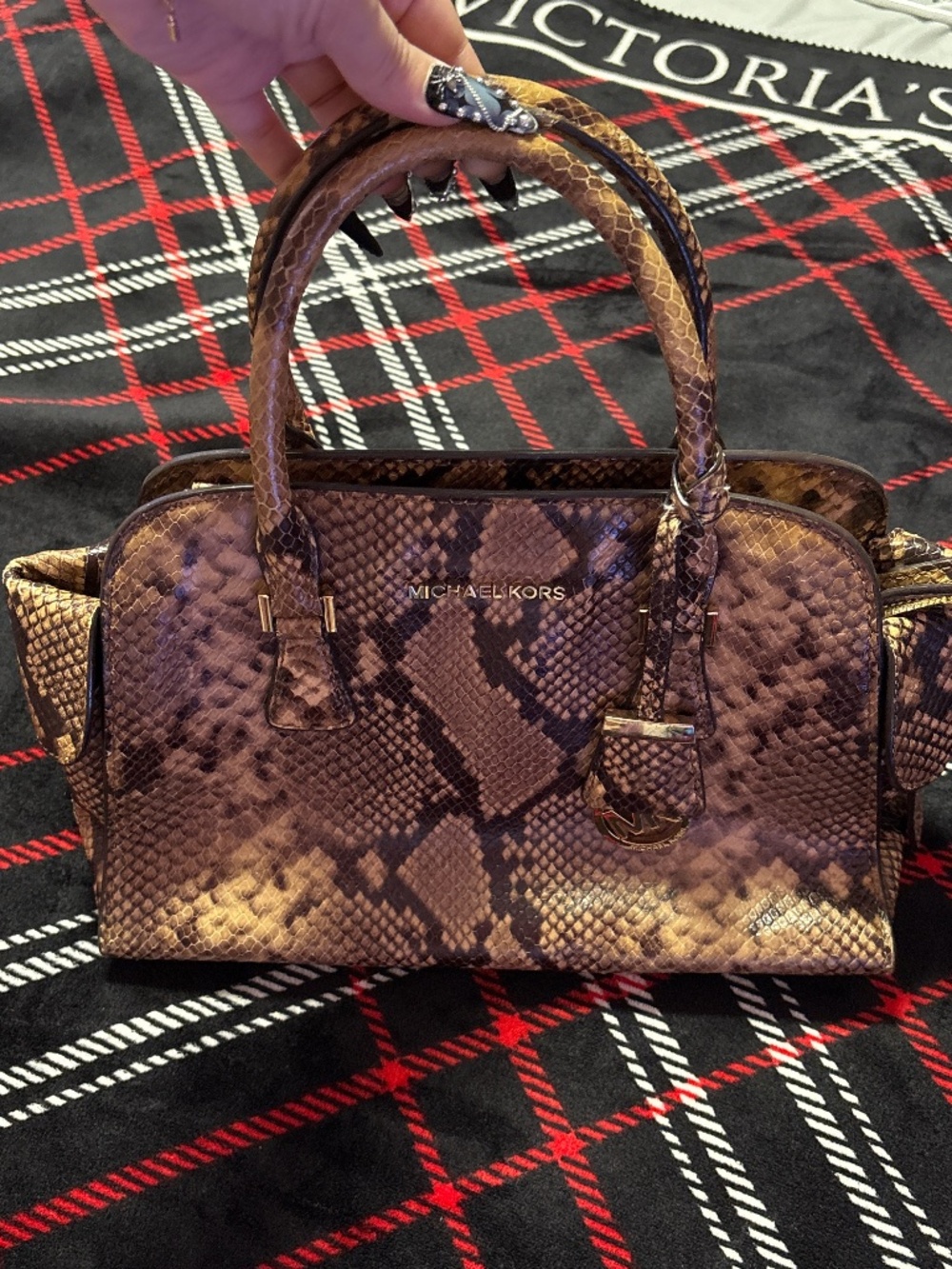 Michael Kors Snake Skin handbag
